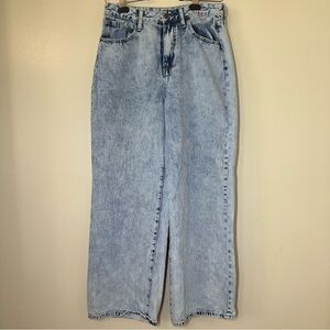 Fashion Nova Light Wash Wide Leg Jeans